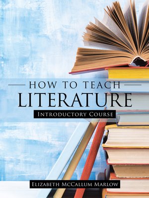cover image of How to Teach Literature